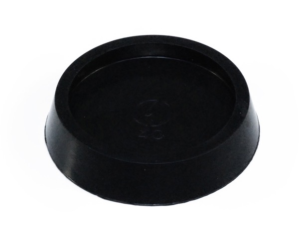 平置ｺﾞﾑ　42mm　黒 入数100