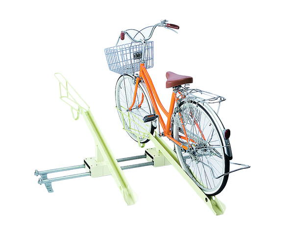 SK-CY-4SLｻｲｸﾙﾗｯｸ(ｽﾗｲﾄﾞ式)本体:ｱｲﾎﾞﾘｰ【神栄ホームクリエイト】｜暮らしの百貨店