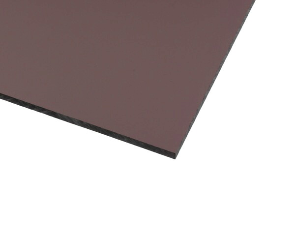 【オーダー品・キャンセル返品不可】3417ABアクリルBスモーク 3mm厚 400×1700mm【光】