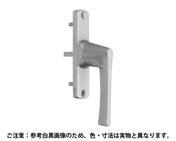 X-1256 開窓 ATハンドル R 角軸15mm【中西産業】|暮らしの百貨店