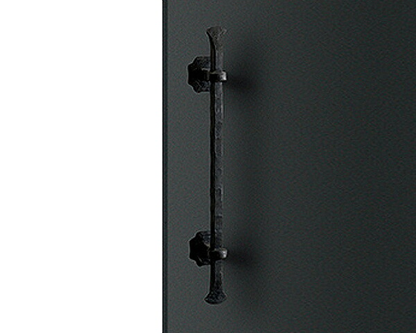 【ドアハンドル】火造り把手 T8901 T8901-001 L600 P380【ユニオン】