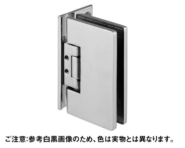 OT-B490-SUS-HLST　ステンレスガラス用調整ヒンジ（壁取付タイプ）　1個　【ジョー・プリンス竹下】