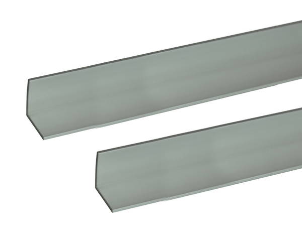ｱﾙﾐｱﾝｸﾞﾙ 2m 5.0&times;30&times;30mm ｼﾙﾊﾞｰ 2本組【安田(株)・アシバネ】｜暮らしの百貨店