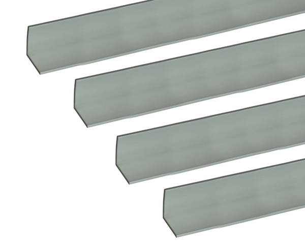 アルミアングル 1m 5.0×30×30mm シルバー 4本組【安田(株)・アシバネ】|暮らしの百貨店
