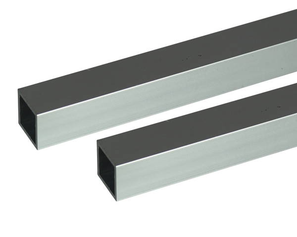 アルミ角パイプ 2m 2.0×30×30mm シルバー 2本組【安田(株)・アシバネ】|暮らしの百貨店