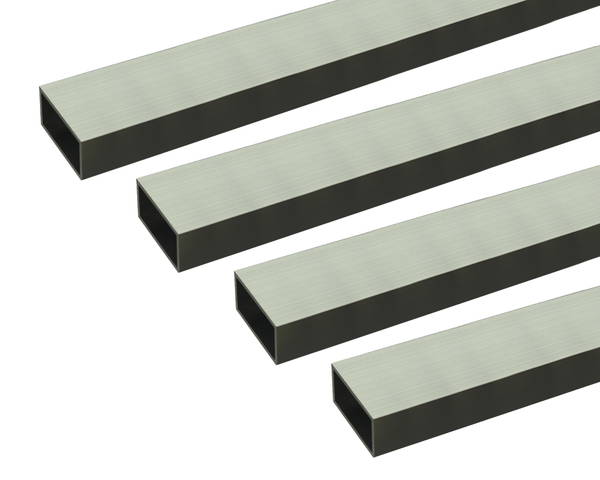 ｱﾙﾐ角ﾊﾟｲﾌﾟ 1m 2.0&times;25&times;40mm ｼﾙﾊﾞｰ 4本組【安田(株)・アシバネ】｜暮らしの百貨店