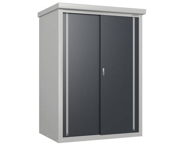 [メーカー直送][マンション配達不可]ミニ物置 間口1320mm DM-GY139｜暮らしの百貨店