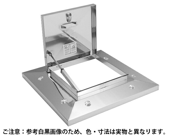 ﾗｸﾗｸﾊｯﾁ ﾛｯｸ付多段  500粍 穴付･BK無  ｽﾃﾝ【サヌキ】