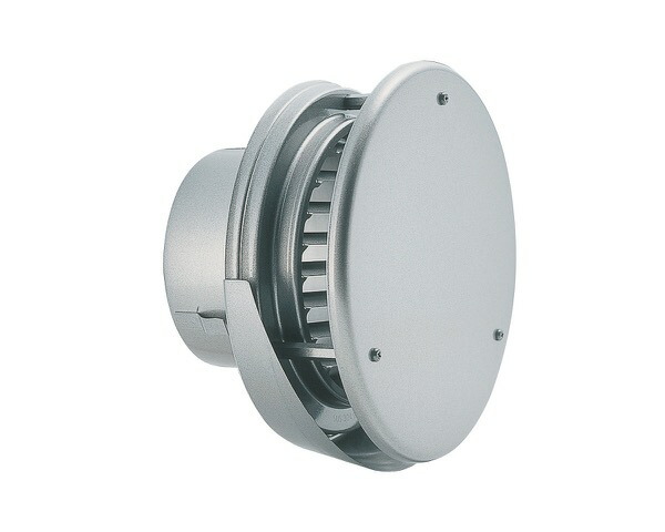【受注生産品につきキャンセル不可】KW-175G丸型防風板水切り付換気口【バクマ工業】