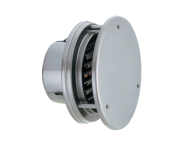 【受注生産品につきキャンセル不可】WD-200GBL-A5 BL認定 丸型防風板付換気口 KD72度【バクマ工業】｜暮らしの百貨店