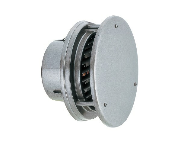 【受注生産品につきキャンセル不可】WD-200GBL-A10 BL認定 丸型防風板付換気口 KD72度【バクマ工業】