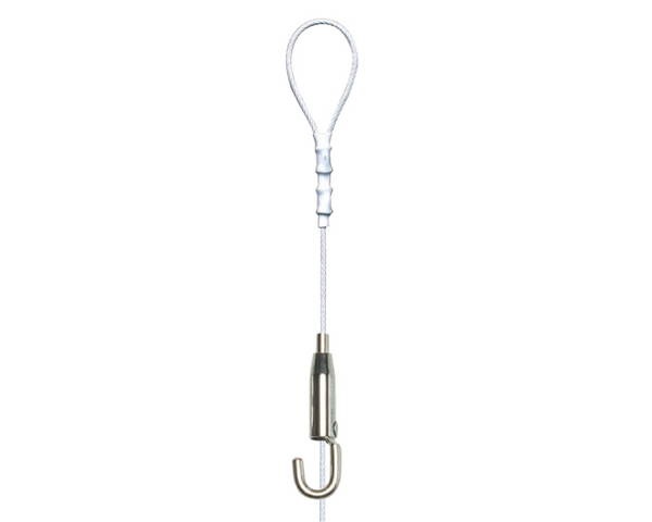 ｶﾗｰﾜｲﾔｰ自在 大径1.5mm 3.0m 白 1183-W 【福井金属工芸】