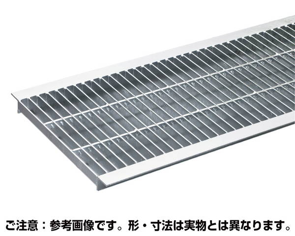U字溝用 溝幅250mm 中間目プレーン溝蓋グレーチング 内幅240×長さ995×高さ32mm【奥岡製作所】|暮らしの百貨店