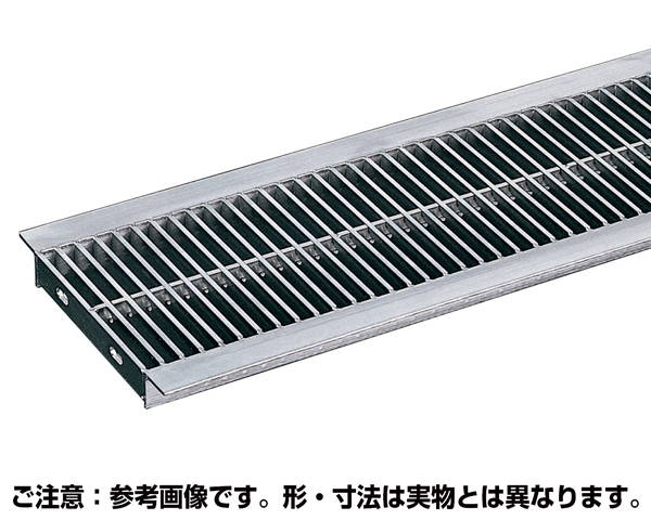 U字溝用溝幅150mm 標準細目溝蓋ステンレスグレーチング 内幅140×長さ994×高さ25ミリ【奥岡製作所】|暮らしの百貨店