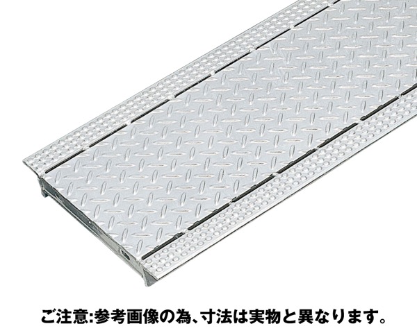 OKA-24ｽﾁｰﾙ製縞鋼板貼りｸﾞﾚｰﾁﾝｸﾞ ﾌﾟﾚｰﾝﾀｲﾌﾟ【奥岡製作所】