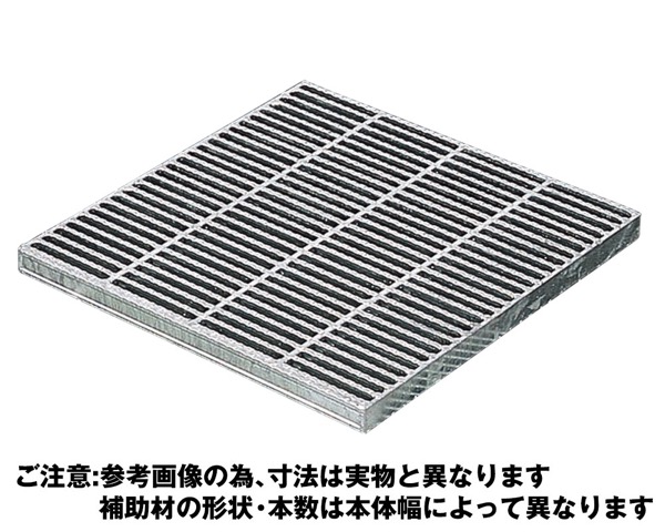 OKFX-P3 30-19ｽﾁｰﾙ製集水桝用ます蓋　細目ﾉﾝｽﾘｯﾌﾟﾀｲﾌﾟ【奥岡製作所】 5,127円