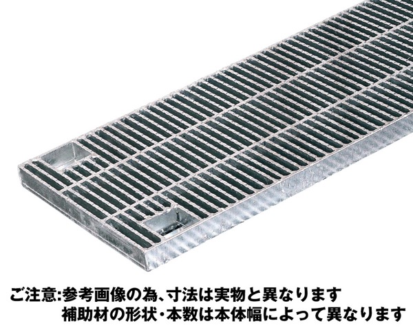 OKGTX-P3 25-25ｽﾁｰﾙ製ﾎﾞﾙﾄ固定横断用溝蓋細目ﾉﾝｽﾘｯﾌﾟﾀｲﾌﾟ【奥岡製作所】