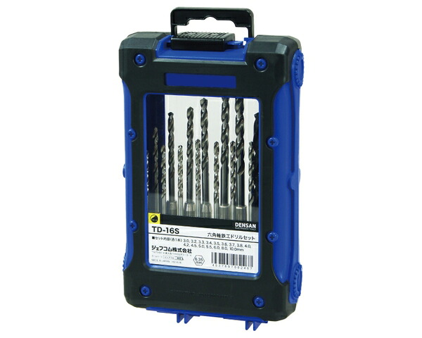 TD-16S 六角軸鉄工ﾄﾞﾘﾙｾｯﾄ【ジェフコム】 19,980円