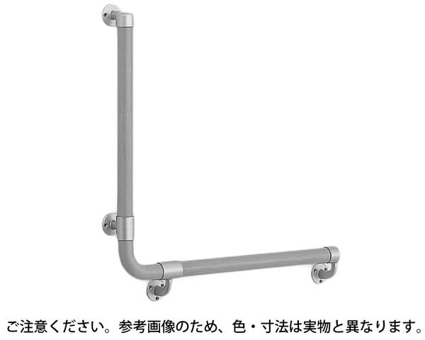 BR-515L L形丸棒手摺(左)600&times;600AG/Mｵｰｸ【シロクマ】｜暮らしの百貨店