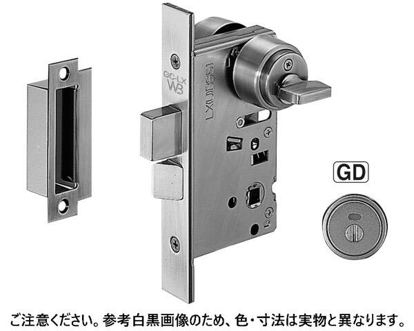 LX-45 GD見せびらかす錠(LX45)BS51ﾌﾞﾗｯｸ【シロクマ】