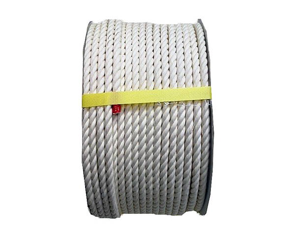 綿ロープ　５ミリ ２００Ｍ　ドラム巻【まつうら工業】