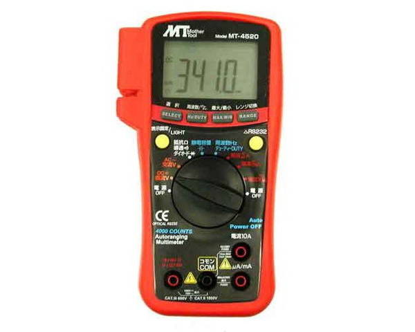 ＭＴ・ＰＣ相応うデジタルマルチ米突・ＭＴ－４５２０【藤原工業】