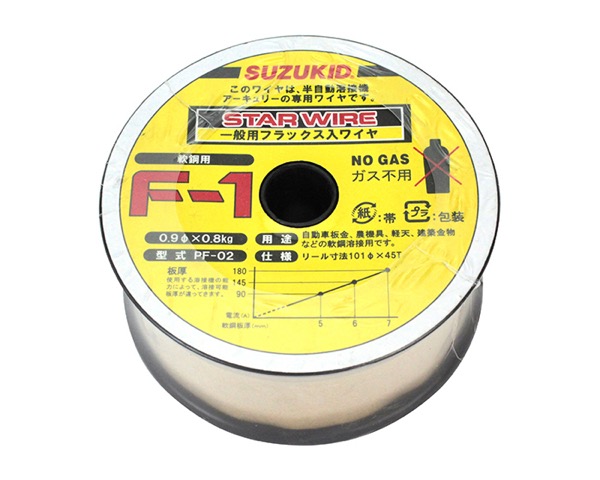 ｽｽﾞｷｯﾄ ｽﾀｰﾜｲﾔ軟鋼用 PF-020.9×0.8K【藤原産業】