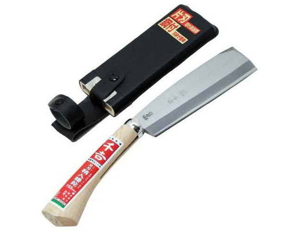 千吉・鞘入腰鉈片刃・１６５ＭＭ【藤原産業】