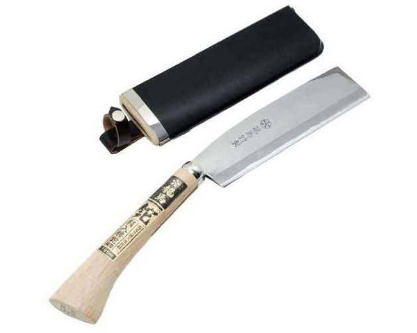 梅鉢龍馬・鞘入腰鉈双刃・１９５ＭＭ【藤原産業】