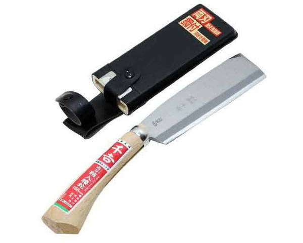 千吉・鞘入腰鉈双刃・１６５ＭＭ【藤原産業】