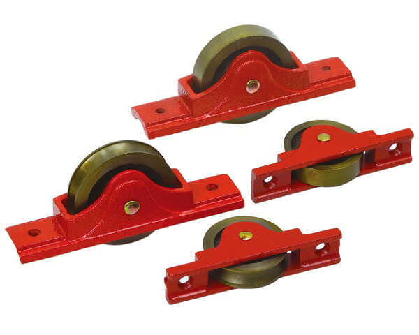 鋳物枠ﾛｰﾗｰ戸車 75 平【6個入】 RJC-0752【ヨコヅナ】｜暮らしの百貨店
