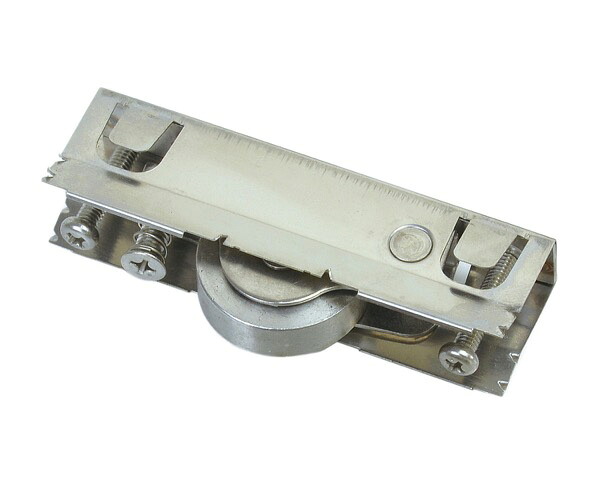 ｻｯｼ取替戸車 2WAY ﾀｲﾌﾟ ｽﾃﾝ車 12型 平【10個入】 ABN-0122【ヨコヅナ】｜暮らしの百貨店