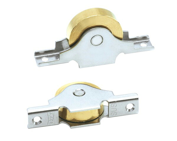 真鍮戸車ｽﾃﾝﾚｽ枠440Cﾍﾞｱﾘﾝｸﾞ入 36 袖平【12個入】 BYS-0363【ヨコヅナ】｜暮らしの百貨店