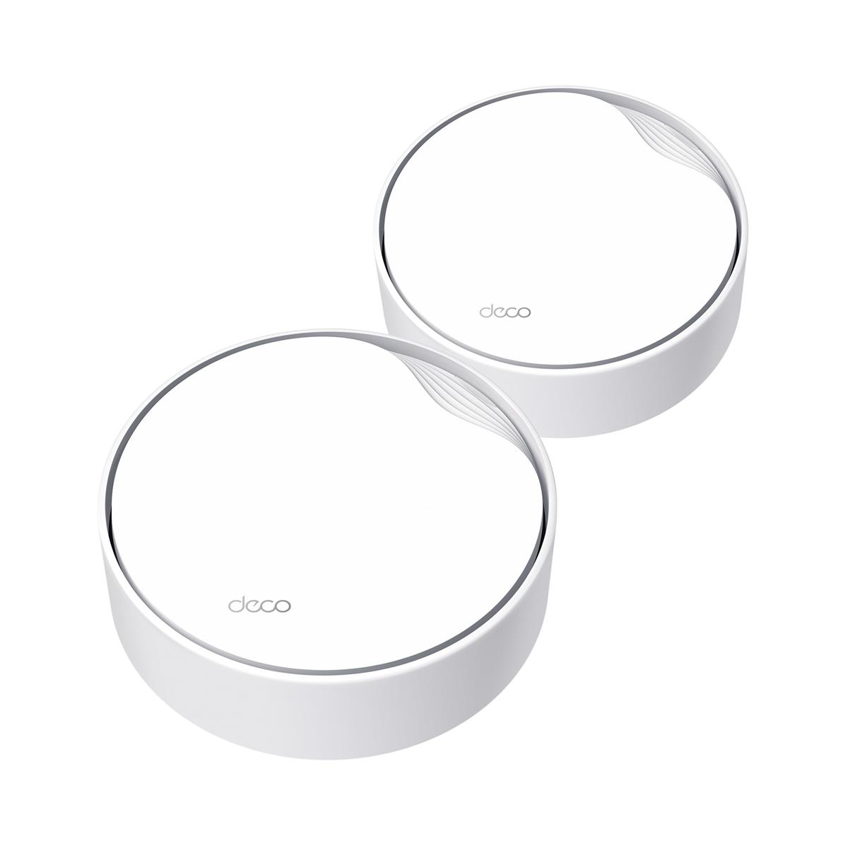 TP-Link Wi-Fi 6 ルーター wifi中継 ビジネス 無線LANルーター 商用アクセスポイント スマートホーム 【2.5Gbps WAN/LAN PoEポート搭載】 AX3000 Deco X50-PoE 2ユニット|暮らしのかけら 店