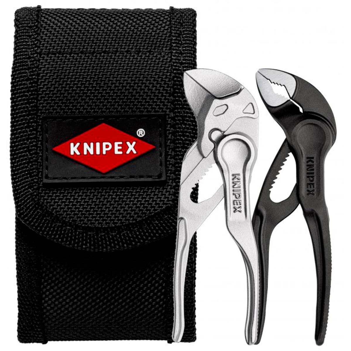 クニペックス KNIPEX コブラXS+ペンチ鍵XS書き割り 002072V04XS