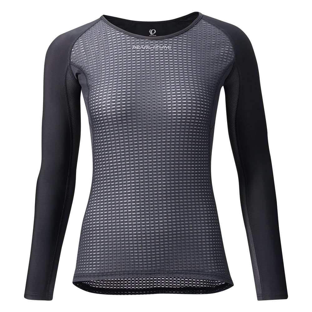 PEARL IZUMI(パールイズミ) サイクルウエア W110 コールド シェイド ロングスリーブ カラー: 3 ブラック サイズ:S｜暮らしのかけら　店 6,653円