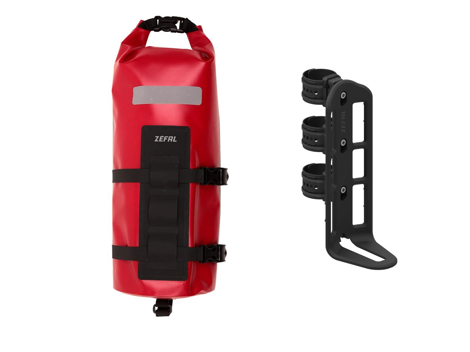 ゼファール(Zefal) 自転車用 フロントフォークバッグ Z Adventure Fork Pack 防水 レッド 6L 7051|暮らしのかけら 店