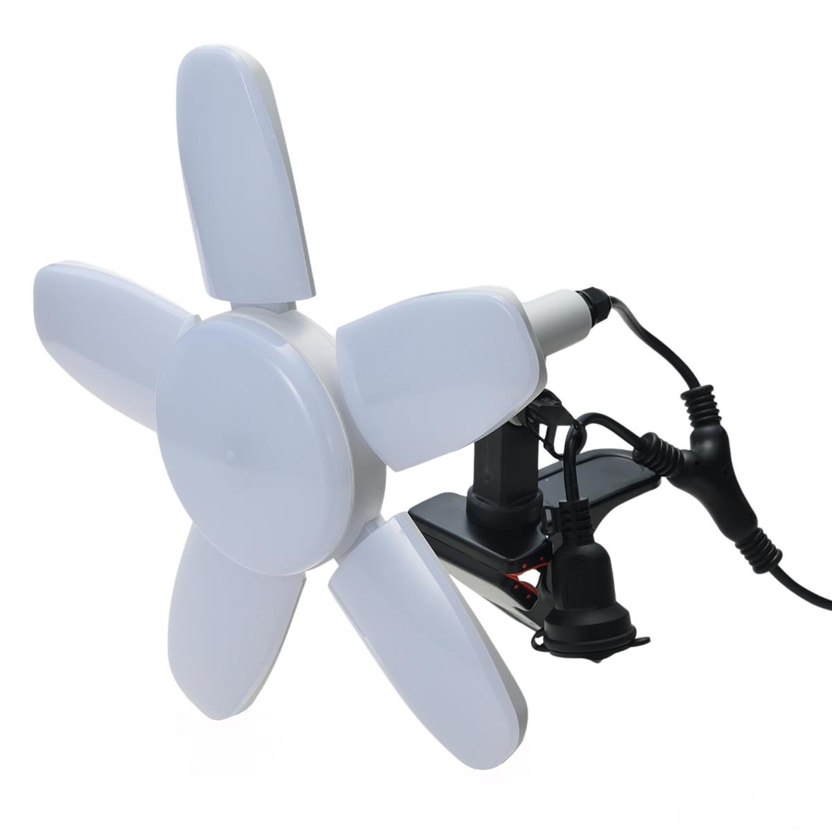高儀 防雨型LEDゼムクリップ点火装置SAKUTO 60W CLT-60SLA EARTH MAN 屋内・室外兼用 雨合羽カテゴリー化IPX4 点火装置 やり方灯 写真用照明 開閉で照らしだす活動の領域が変わる 約6500ルーメン たかぎ