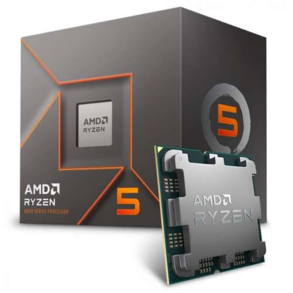 AMD Ryzen 5 8400F, with Wraith Stealth Cooler AM5 4.2GHz 6中核グループ / 12スレッド 22MB 65W 100-100001591BOX