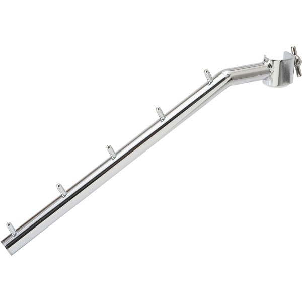 楽天市場】ハンガーラック用 横付けハンガー 傾斜5連 スチール製