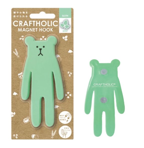 クラフトホリック マグネットフック ｍｉｎｔ オープニング 磁石 癒し おしゃれ かわいい キャラクター 雑貨 ゆうメール便送料込