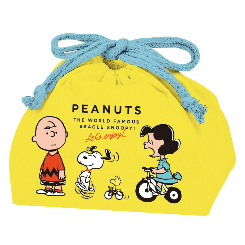 楽天市場 スヌーピー Peanuts スヌーピー ランチシリーズ Enjoy ランチバッグ ランチ巾着 イエロー お弁当袋 グッズ かわいい Snoopy ピーナッツ 巾着 巾着袋 キャラクター お弁当グッズ ランチグッズ キッズ 子供 日本製 Snoopy 男の子 女の子 綿 幼稚園 保育園 小学校