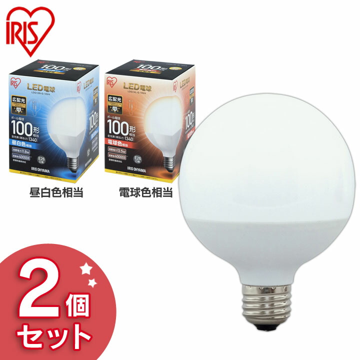 LED電球 E26 電球色2700K 34個セット IRIS OHYAMA（アイリスオーヤマ） LED電球 E26 60W相当 電球 LED 4個