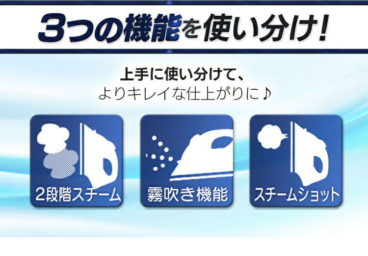 アイロン スチームアイロン IRN-21C セラミックコーティング セラミック スチーマー ホワイト／グレー しわ伸ばし スチーム アイリスオーヤマ  小型家電 ドライ 家電 服 霧吹き ?衣類 生活家電