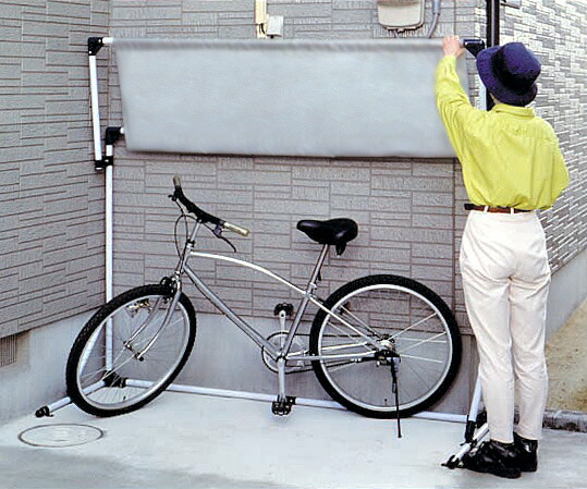 雨ざらし 自転車