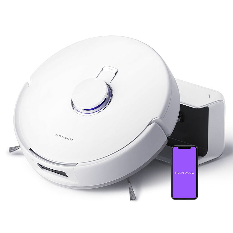 ロボット掃除機 お掃除ロボット 水拭き Narwal Freo X Plus(ナーワルフレオXプラス) ホワイト YJCC018ロボット掃除機 お掃除ロボット 水拭き マッピング対応 障害物検知 ゴミ収集 全自動 高性能 フレオ Freo ナーワル Narwal 【B】|暮らし健康ネット館