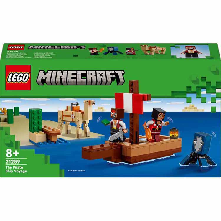 Rego Minecraft 【楽天市場】レゴ LEGO 21259 MINECRAFT マインクラフト マイクラ 海賊船の旅 海賊船 かいぞくせん 海賊船の旅 21259 ...
