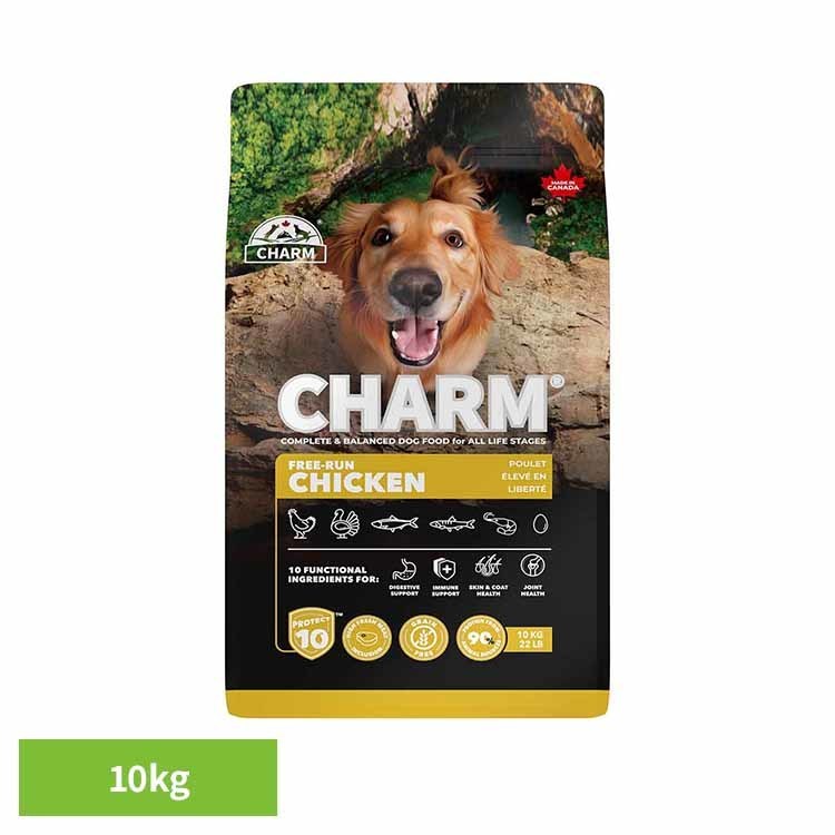 CHARM フリーランチキンドッグフード 10kg チャーム ドッグフード プレミアムフード グレインフリー 犬 ナチュラル アレルギー 小粒 無添加 肥満 チャーム|暮らし健康ネット館