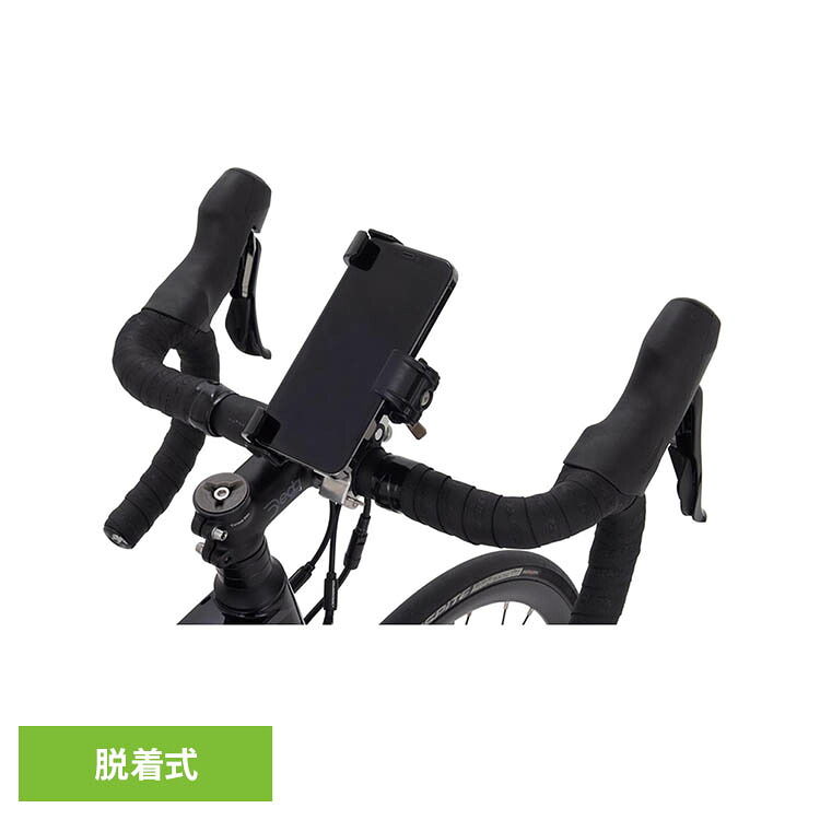 スマホホルダー iH-700 Phone Grip 37968 スマホホルダー スマートフォンホルダー スマホ取付 自転車 ミノウラ