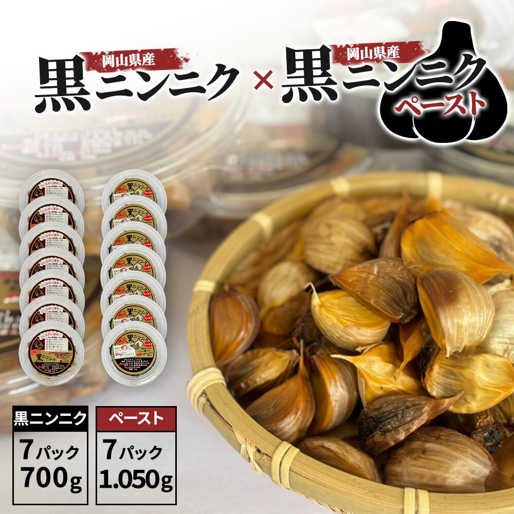 ホワイト 六片 黒にんにく セット  (100g×7パック)＋ ペースト (150g×7パック) 無農薬 黒にんにく 国産 黒ニンニク 黒にんにく お試し 小分け ニンニク ホワイト六片 農薬不使用 黒ニンニク くろにんにく 健康食品 ギフト 人気 お手頃 お得 徳用